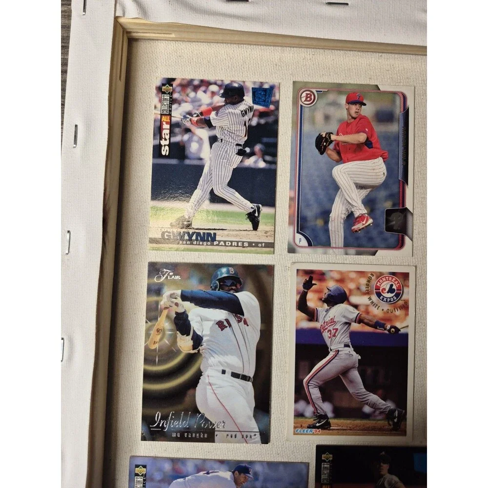 15 Card MLB Baseball Card Lot Gwynn Sandberg Nolan Ryan Don Mattingly Nomo Frank